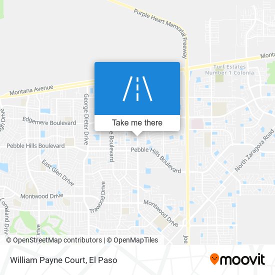 William Payne Court map