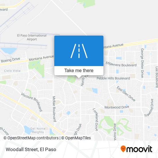 Woodall Street map