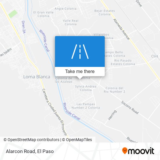 Alarcon Road map