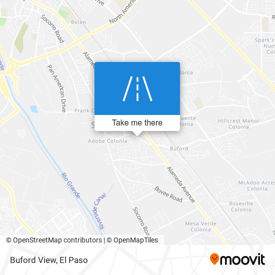 Buford View map