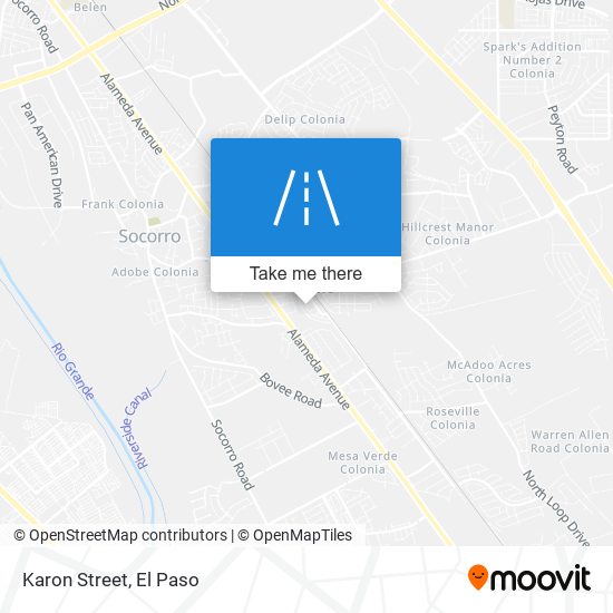 Mapa de Karon Street