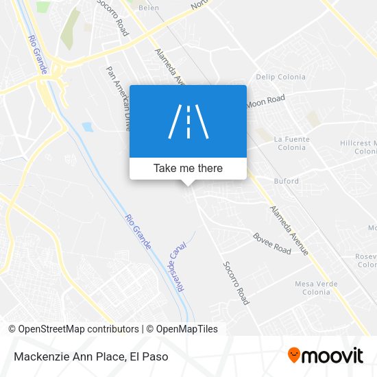 Mackenzie Ann Place map