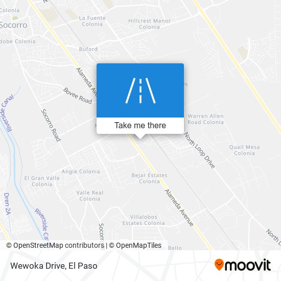 Mapa de Wewoka Drive