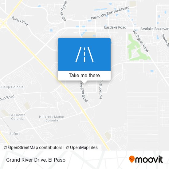 Mapa de Grand River Drive