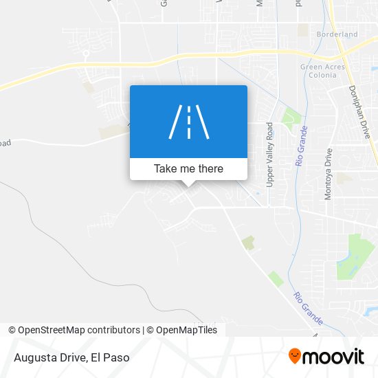 Augusta Drive map