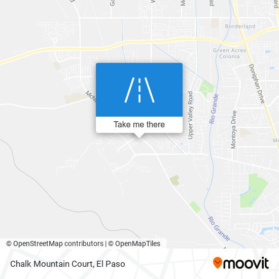 Chalk Mountain Court map