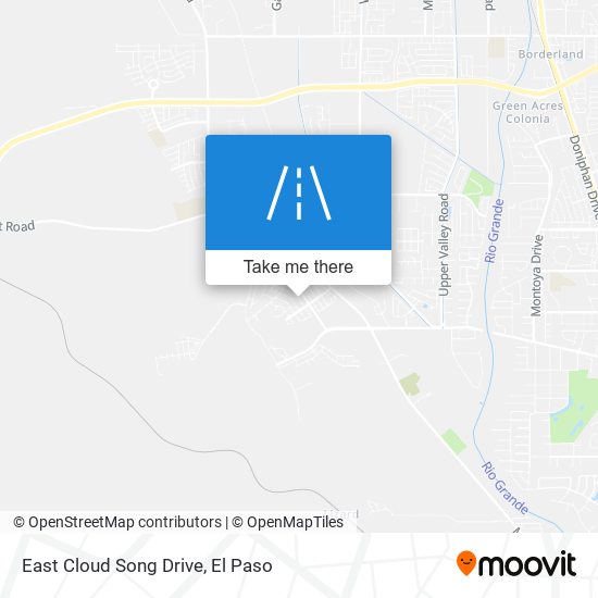 East Cloud Song Drive map