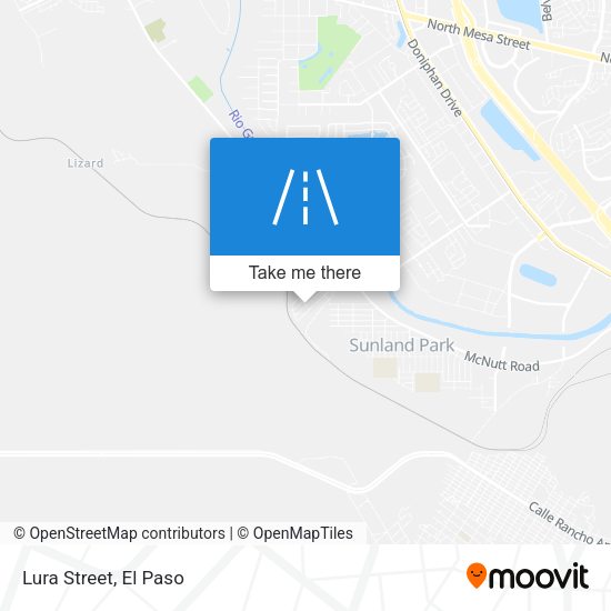 Mapa de Lura Street