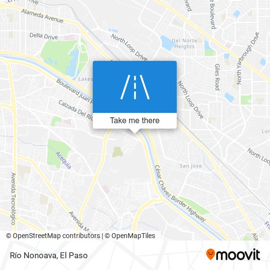 Mapa de Río Nonoava