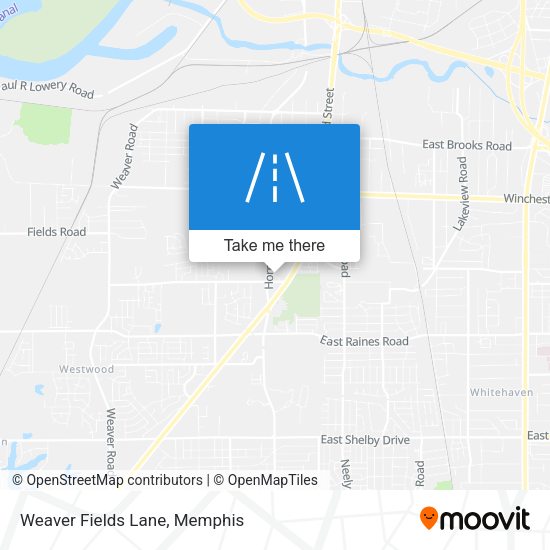 Mapa de Weaver Fields Lane