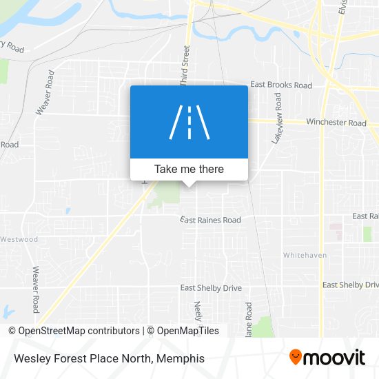 Wesley Forest Place North map