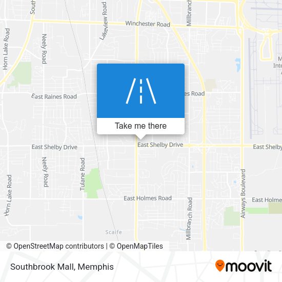 Mapa de Southbrook Mall