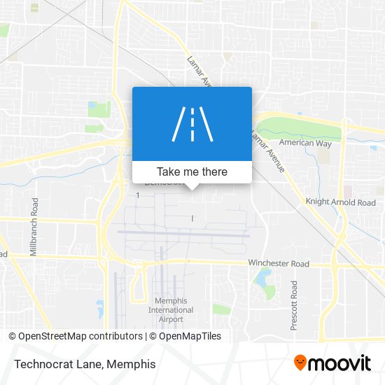 Technocrat Lane map