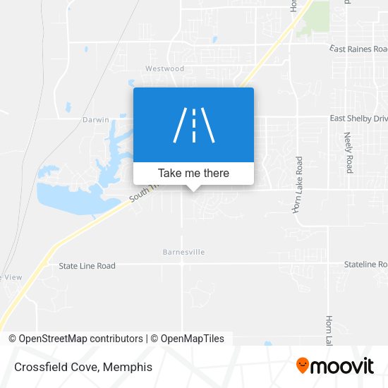 Mapa de Crossfield Cove