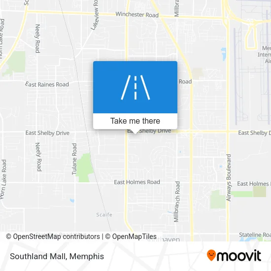 Southland Mall map