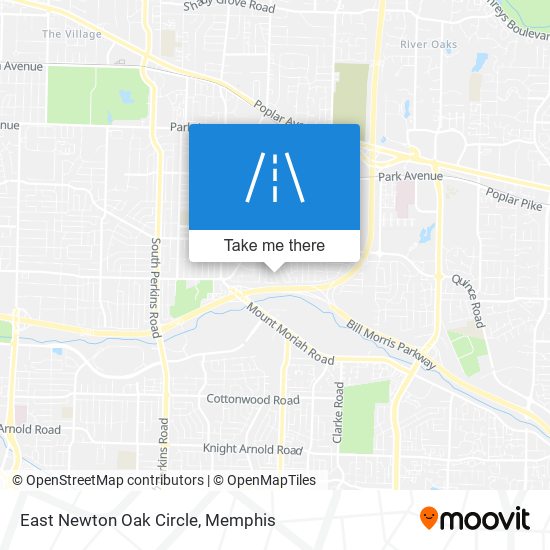 Mapa de East Newton Oak Circle