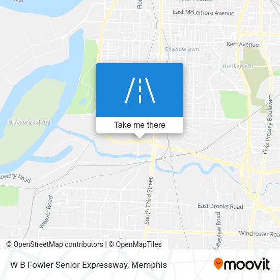 W B Fowler Senior Expressway map