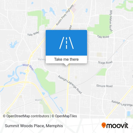 Mapa de Summit Woods Place