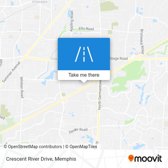 Mapa de Crescent River Drive