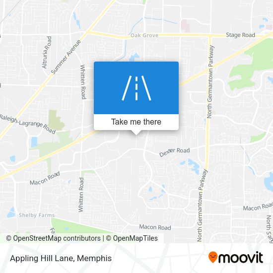Mapa de Appling Hill Lane