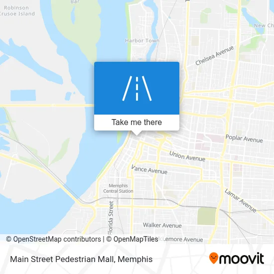 Main Street Pedestrian Mall map