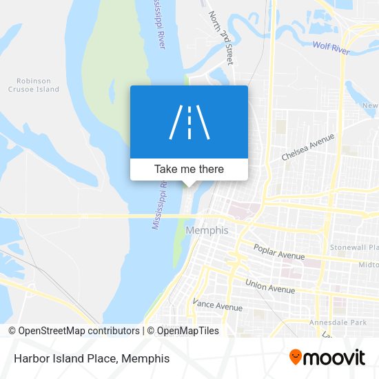 Harbor Island Place map