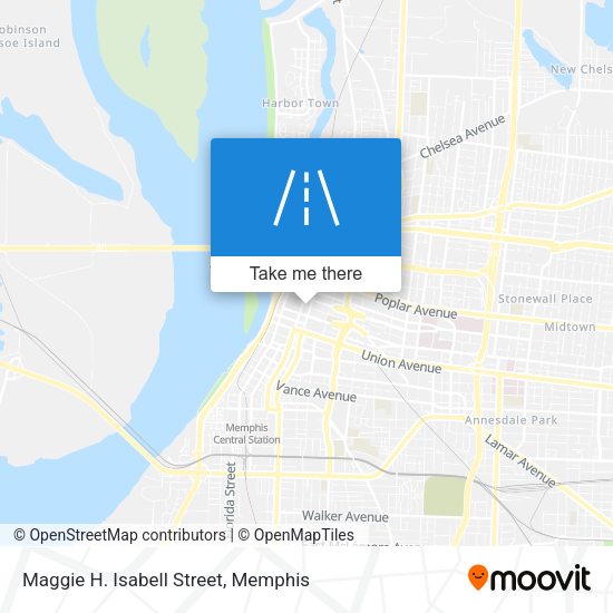 Maggie H. Isabell Street map