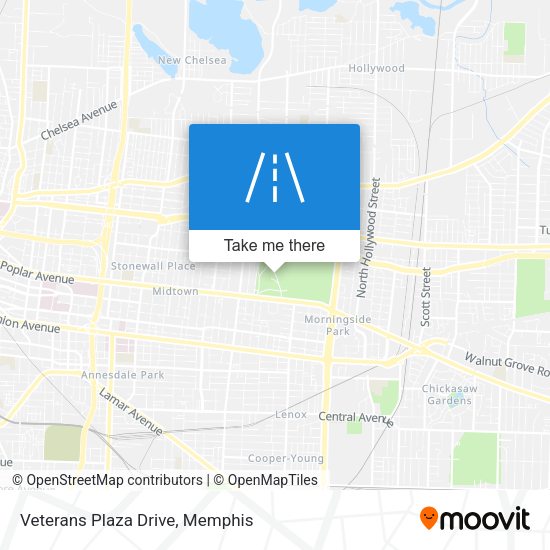 Veterans Plaza Drive map