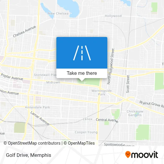 Golf Drive map