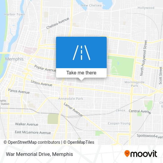 Mapa de War Memorial Drive