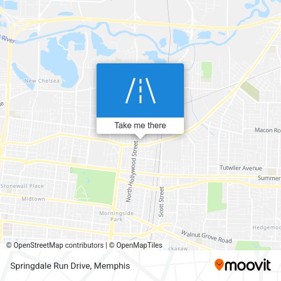 Mapa de Springdale Run Drive