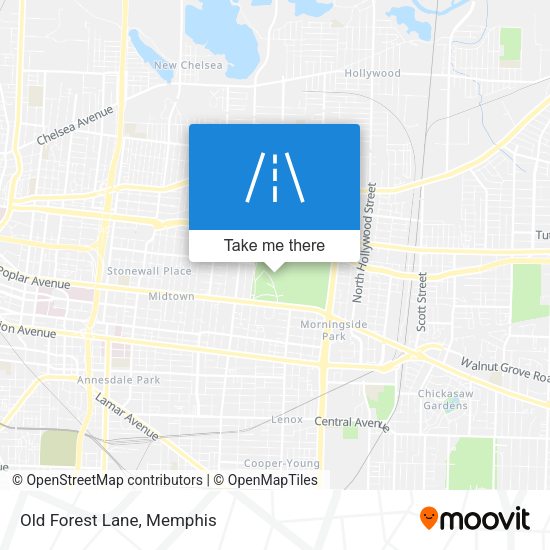 Mapa de Old Forest Lane