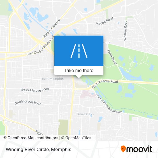 Winding River Circle map