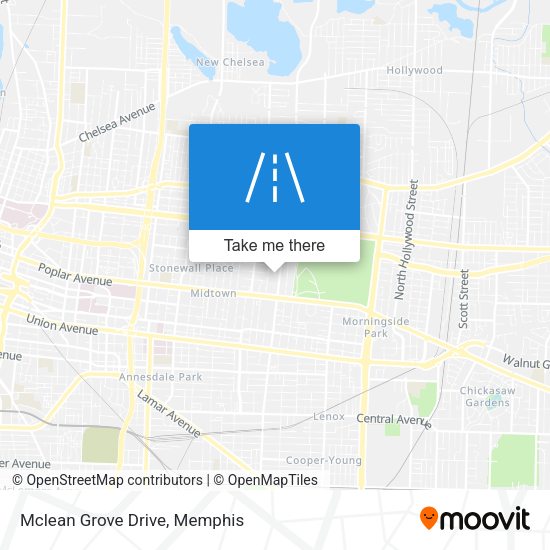 Mclean Grove Drive map