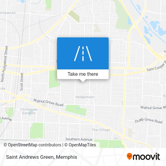 Saint Andrews Green map