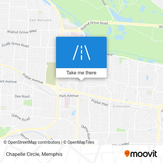 Mapa de Chapelle Circle