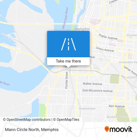 Mapa de Mann Circle North