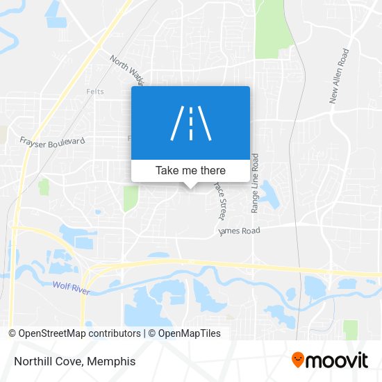 Mapa de Northill Cove