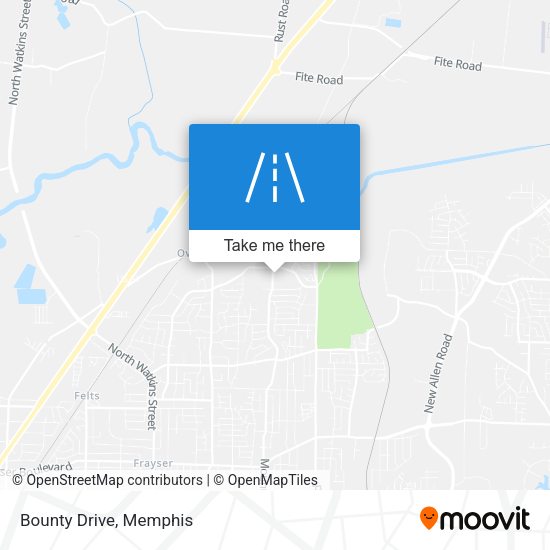 Mapa de Bounty Drive