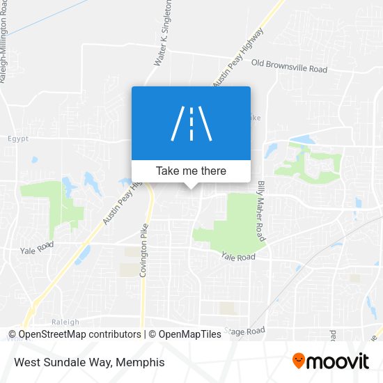 Mapa de West Sundale Way