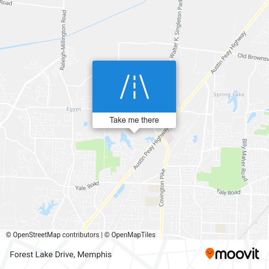 Mapa de Forest Lake Drive