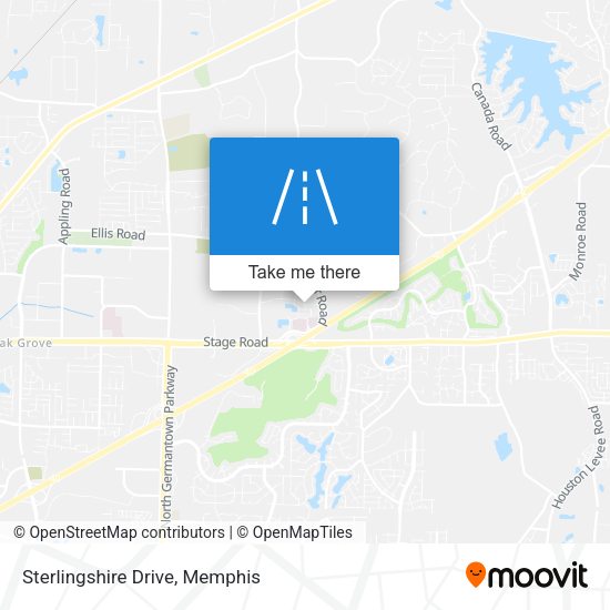 Mapa de Sterlingshire Drive