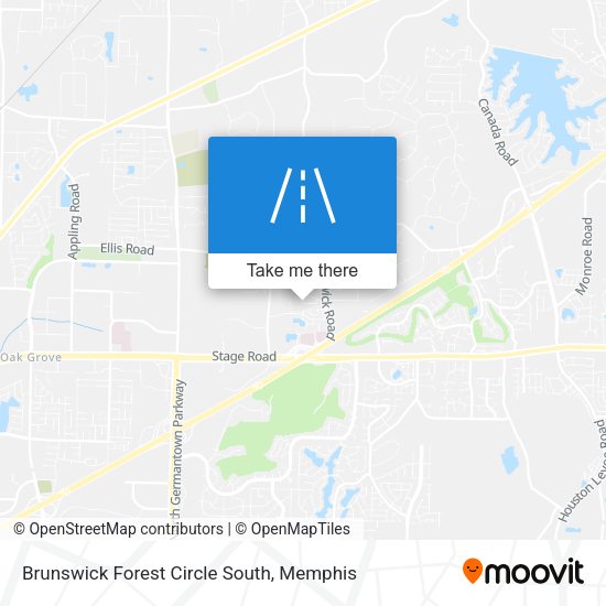 Brunswick Forest Circle South map