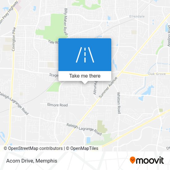 Mapa de Acorn Drive
