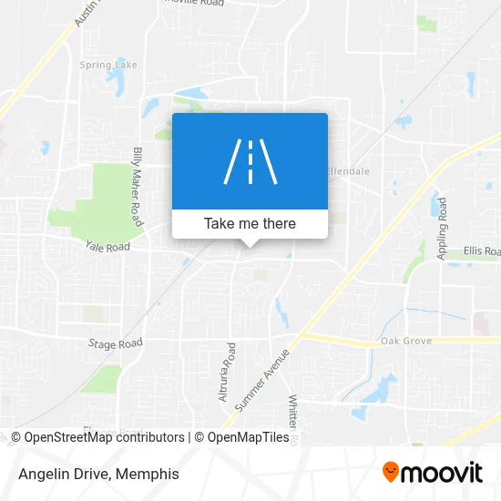 Angelin Drive map