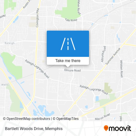 Mapa de Bartlett Woods Drive