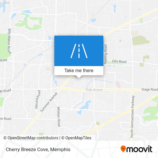 Cherry Breeze Cove map