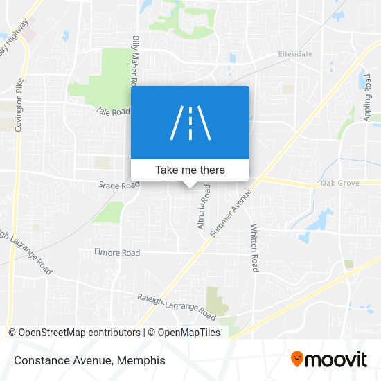 Mapa de Constance Avenue
