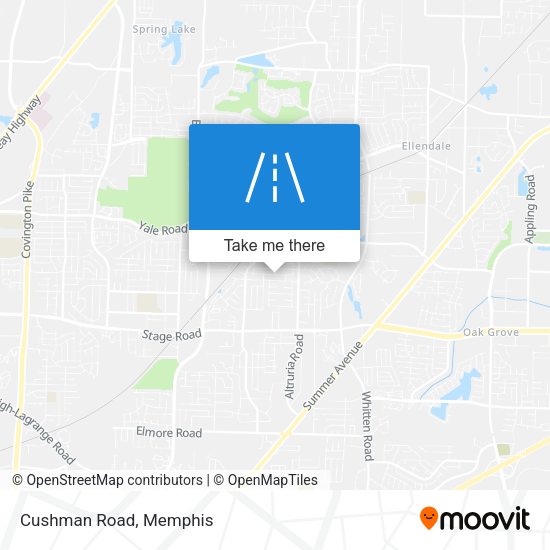 Mapa de Cushman Road