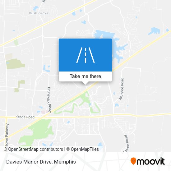 Mapa de Davies Manor Drive